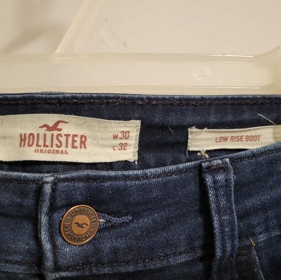 Hollister original Jeans, 11R (30W, 32L), Low Rise Boot-Cut - Picture 2 of 3